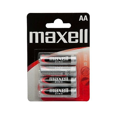 Elem ceruza 1.5V (AA) cink R6  Maxell 4db 18710B blisz.