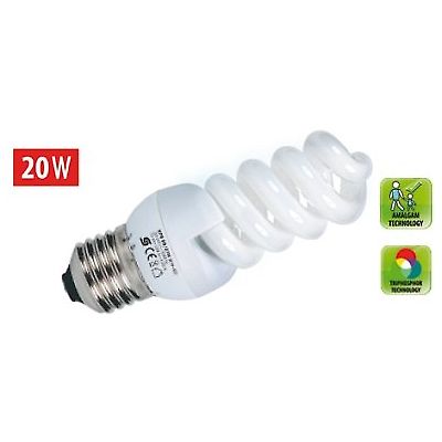 Izz energiatakarkos 230V 20W spirl,E27 KFS20/27H