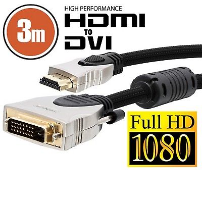 Kbel DVI-HDMI 3m professzionlis Full HD NeXuS 20385