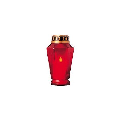 Mcses piros tartban LED-es,kltri 104x180mm    CDP18
