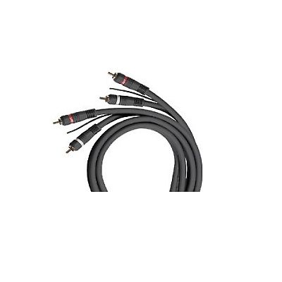 RCA kbel A8OFC5-5 dupla fekete 5m  tm.:2x6mm