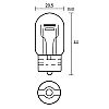 Izz 12V 21/5W W3x16q vegfej 2db-os bliszt.Lampa58096